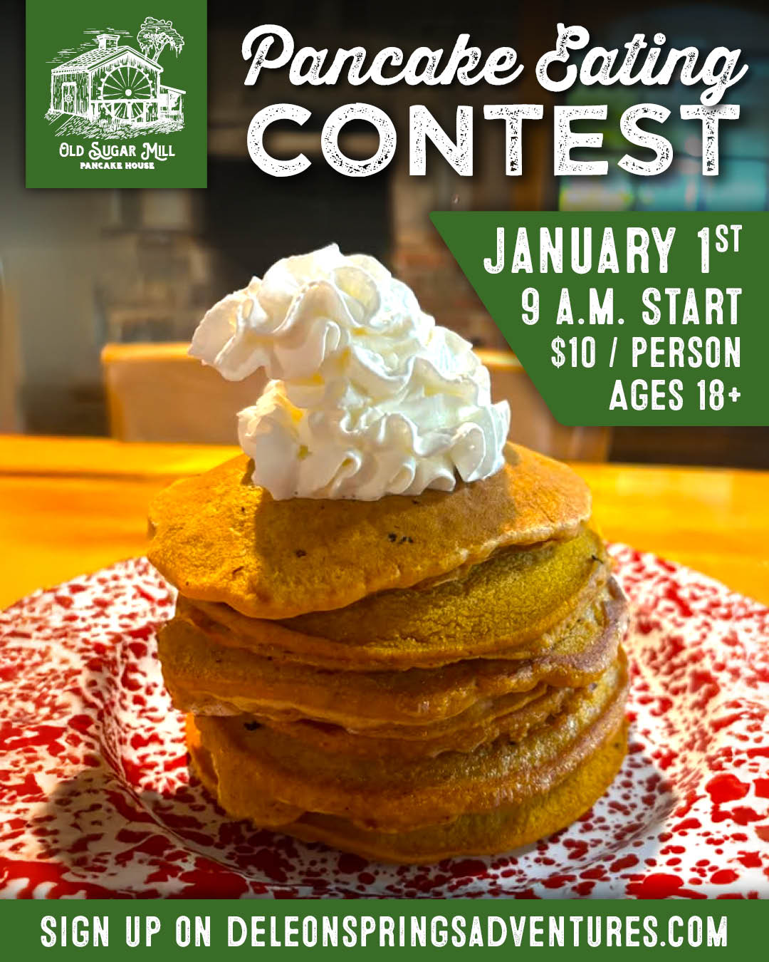 pancake eating contest