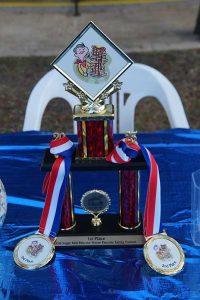 De Leon Pancake Eating Contest Trophy