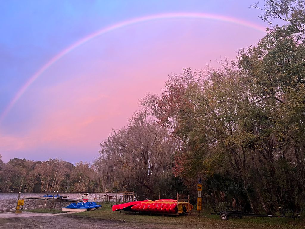 Winter at De Leon Springs