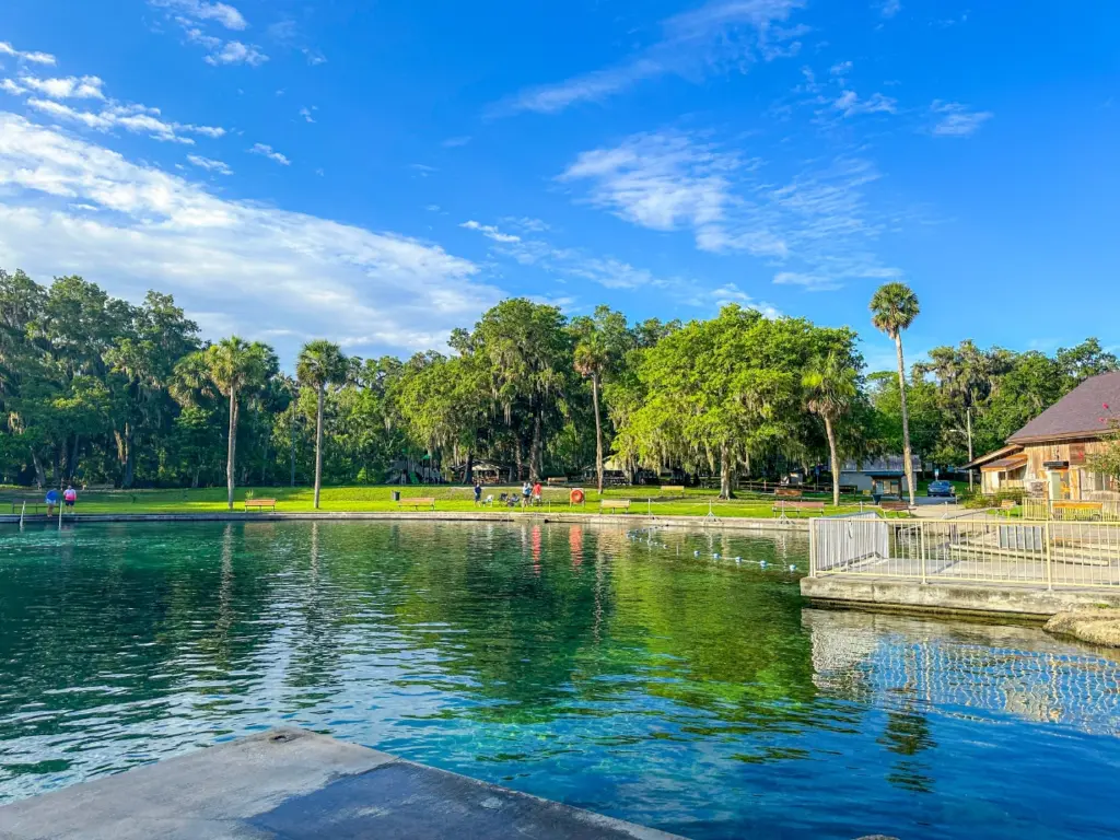 natural spring swimming Florida
