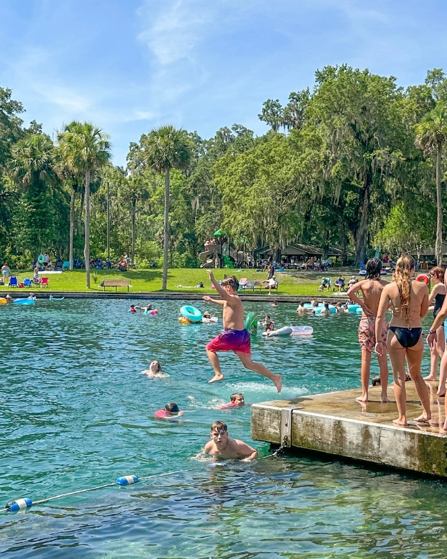 spring-fed swimming near Orlando